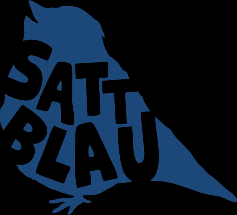 Satt Blau